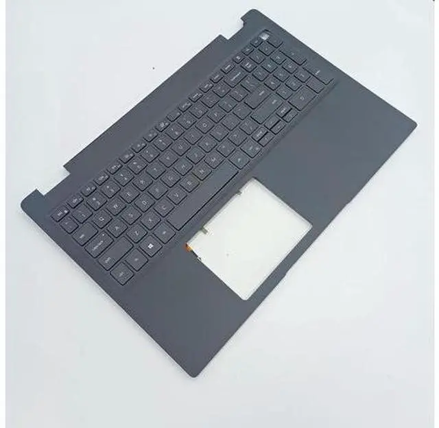 Alt view image 7 of 7 - Replacement for Latitude 3510 E3510 Laptop Upper Top Cover Case Palmrest Backlit Keyboard Assembly Part 0JYG4Y JYG4Y Black