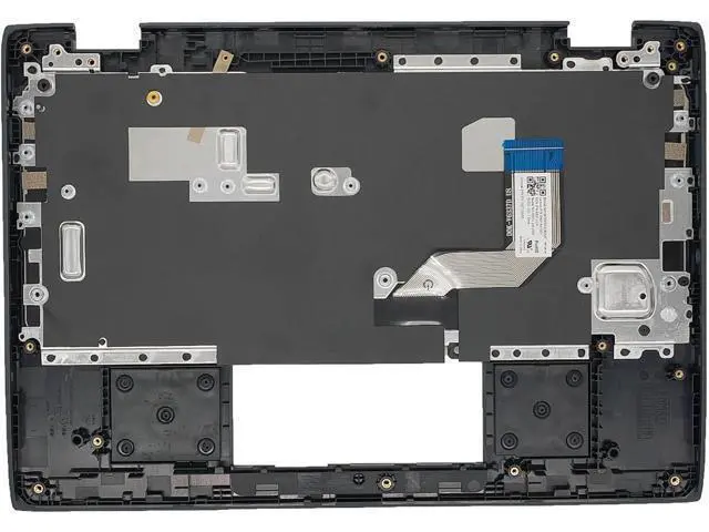 Alt view image 2 of 5 - Replacement Upper Case Palmrest for LEN-OVO 100E Chromebook 2nd Gen 82CD AST Series Laptop Keyboard Assembly Top Cover 5CB0Z21474