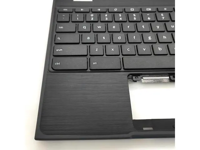 Alt view image 3 of 5 - Replacement Upper Case Palmrest for LEN-OVO 100E Chromebook 2nd Gen 82CD AST Series Laptop Keyboard Assembly Top Cover 5CB0Z21474