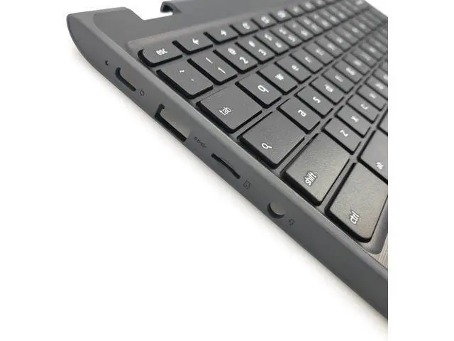 Alt view image 4 of 5 - Replacement Upper Case Palmrest for LEN-OVO 100E Chromebook 2nd Gen 82CD AST Series Laptop Keyboard Assembly Top Cover 5CB0Z21474