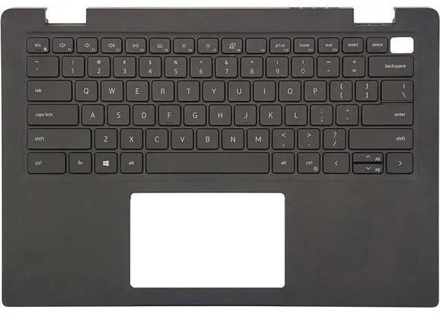 Main image of Replacement Upper Case Palmrest for D-ELL Latitude 3420 E3420 Series Laptop Backlit Keyboard Assembly Top Cover 4PX9K 04PX9K Black