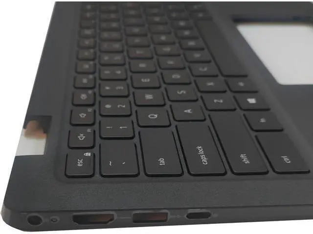Alt view image 4 of 7 - Replacement Upper Case Palmrest for D-ELL Latitude 3420 E3420 Series Laptop Backlit Keyboard Assembly Top Cover 4PX9K 04PX9K Black