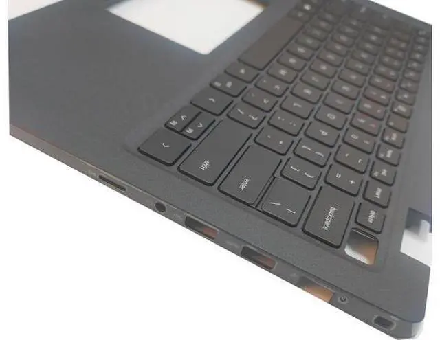 Alt view image 3 of 7 - Replacement Upper Case Palmrest for D-ELL Latitude 3420 E3420 Series Laptop Backlit Keyboard Assembly Top Cover 4PX9K 04PX9K Black