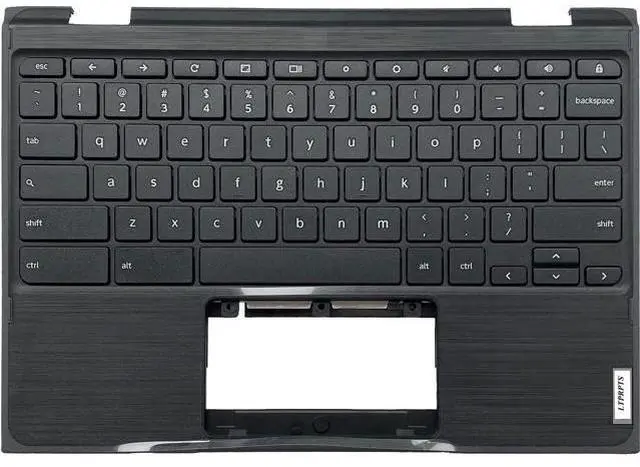 Main image of Replacement Laptop Upper Case Palmrest Non-Backlit Keyboard Assembly Part for Lenovo 300E Chromebook 2nd Gen AST 82CE 5CB0Z21541 Black