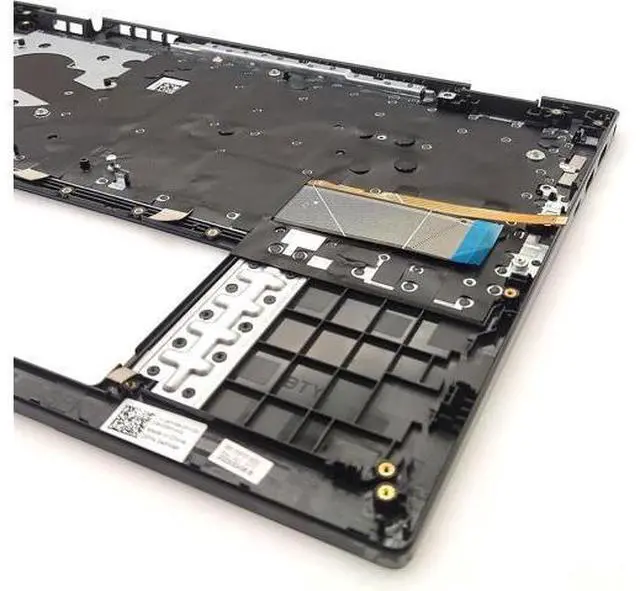 Alt view image 7 of 7 - Replacement Upper Case Palmrest for D-ELL Latitude 3420 E3420 Series Laptop Backlit Keyboard Assembly Top Cover 4PX9K 04PX9K Black