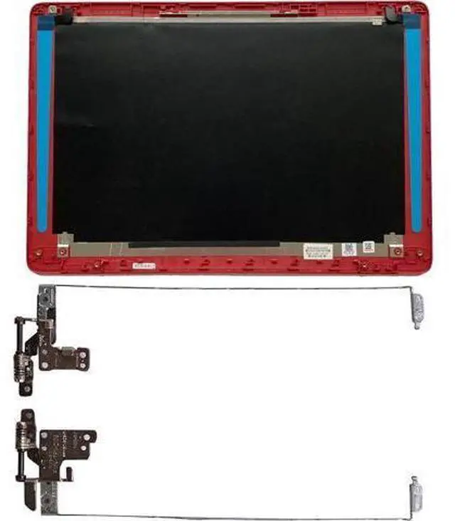 Main image of Replacement Laptop LCD Cover Back Rear Top Lid with Hinges for HP 15-dw 15T-DW 15Z-GW 15-DW 15-gw 16-d0524la M03725-001 AP2H8000140 Red