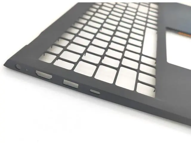 Alt view image 3 of 7 - Replacement Upper CasePalmrest for H-P 11A G8 EE Series Laptop Keyboard Assembly Top Cover L92832-001 Gray