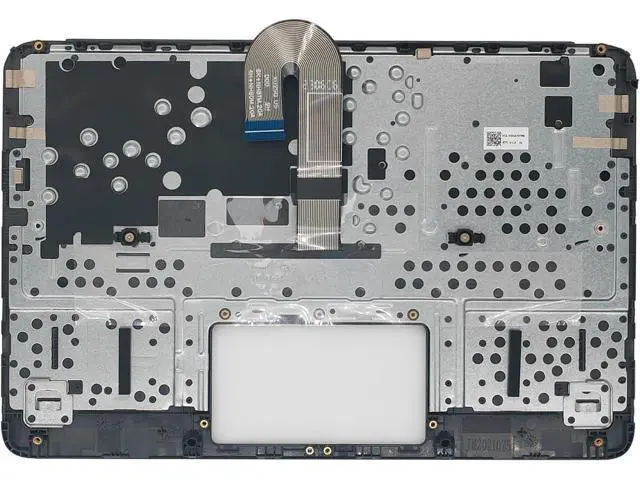 Alt view image 7 of 7 - Replacement Upper CasePalmrest for H-P 11A G8 EE Series Laptop Keyboard Assembly Top Cover L92832-001 Gray