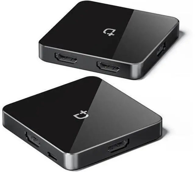 Main image of 4K 1in 4 Out HDMI Splitter, 1 Port to 4 HDMI Display Duplicate/Mirror, Powered HDMI Video Splitter with USB C, Duplicate/Mirror Screen Monitor
