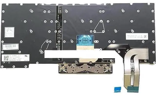Alt view image 5 of 5 - Genuine Laptop Replacement Backlit Keyboard for Lenovo ThinkPad P1(20MD, 20ME) X1 Extreme 1st Gen Laptop Keyboard 1YU756 01YU757 SG-96800-XUA SN20R58769AA SN20R58841