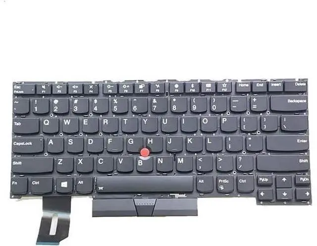 Alt view image 4 of 5 - Genuine Laptop Replacement Backlit Keyboard for Lenovo ThinkPad P1(20MD, 20ME) X1 Extreme 1st Gen Laptop Keyboard 1YU756 01YU757 SG-96800-XUA SN20R58769AA SN20R58841
