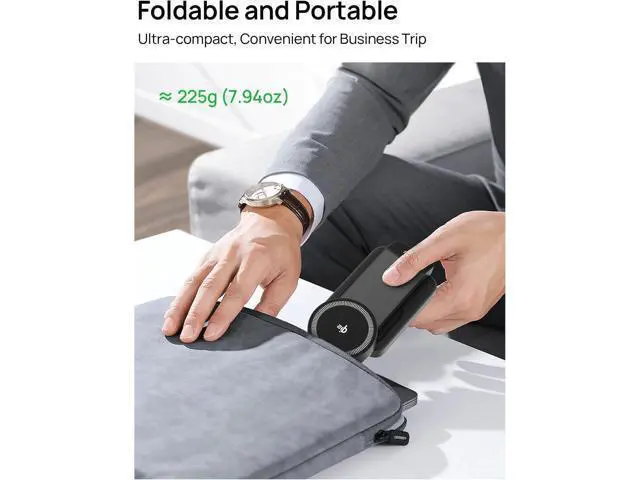 Alt view image 7 of 7 - QI2 3-in-1 Wireless Charger Station - 15W Qi2 Mag-Safe Charger Stand for iPhone, Apple Watch & AirPods, Wireless Charger for Multiple Devices iPhone 16/15/14/13&Watch&AirPods