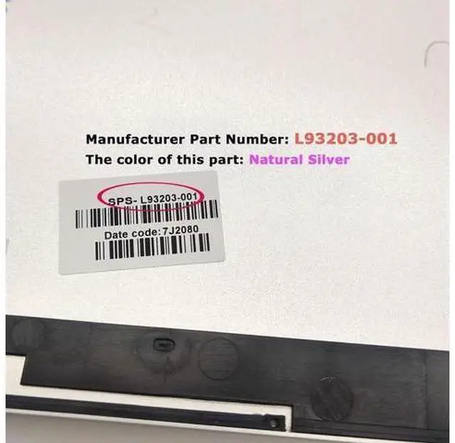 Alt view image 5 of 5 - Replacement Laptop LCD Back Cover Rear Top Lid for H-P Envy X360 15T-ED 15M-ED 15-ED 15-EE;15M-EE0023DX 15-EE1093CL 15M-ED0023DX 15M-EE0013DX 15T-ED000 15M-ED0013DX L93203-001 Silver