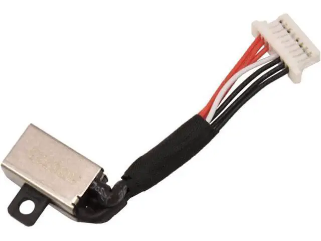 Alt view image 5 of 5 - Replacement DC Power Jack Harness Cable for Dell 13-5368 5378 7368 7378 7347 7348 7352 7353 15-5568 7569 7579 7570 17 7778 PF8JG 0PF8JG 450.07R03.000 450.07R03.0021 450.07R03.0002
