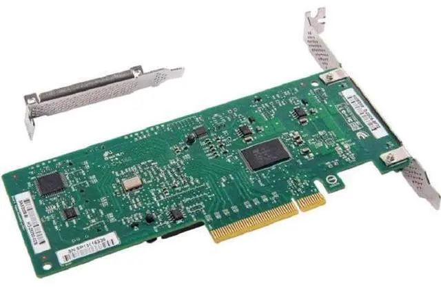 Alt view image 2 of 7 - ipolex Internal PCI Express SAS/SATA HBA RAID Controller Card, SAS2008 Chip, 8-Port 6Gb/s, Same as SAS 9211-8I