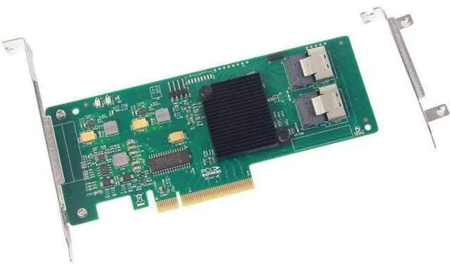 Main image of ipolex Internal PCI Express SAS/SATA HBA RAID Controller Card, SAS2008 Chip, 8-Port 6Gb/s, Same as SAS 9211-8I