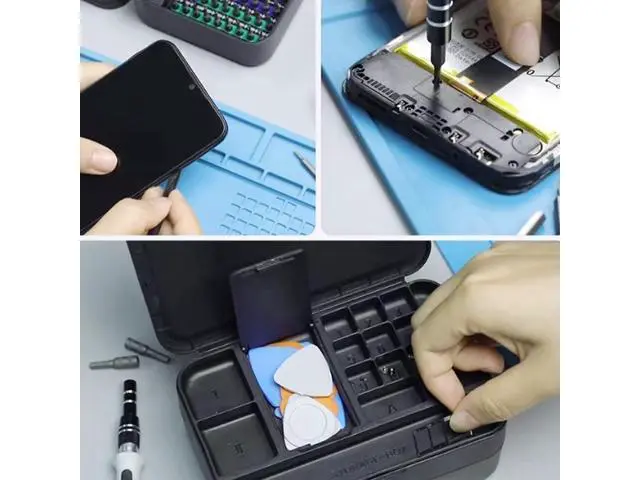 Alt view image 5 of 7 - 132 in 1 Small Precision Screwdriver Set,Upgraded Repair Tool Kit(with 108 Magnetic Screwdriver Bits),Color Coded Screwdriver Set with Extension Rod Kit for Phone, Computer, Tablet, Watch