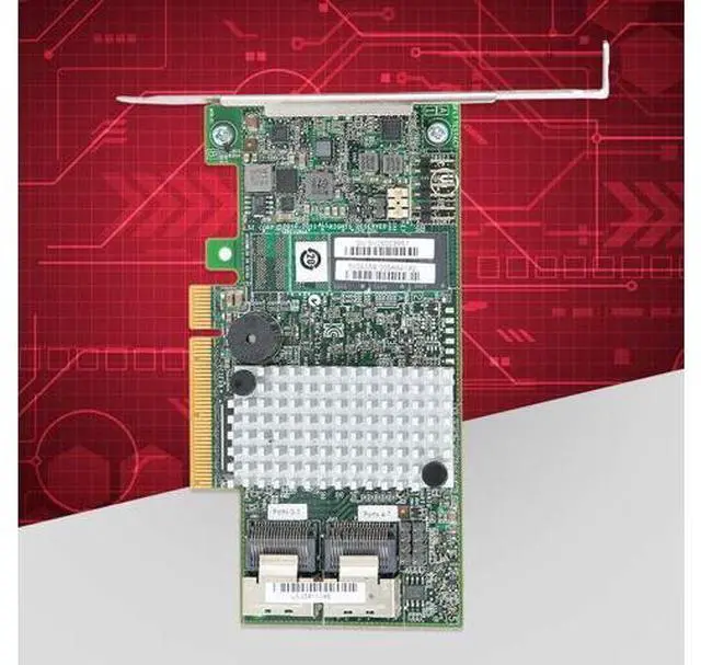 Alt view image 2 of 7 - ASHATA LSI 9267 8i 2208 Dual core Main Control Disk RAID Card Contreller Card PCIEx8 6GBps 512M Support RAID0 1 (S)