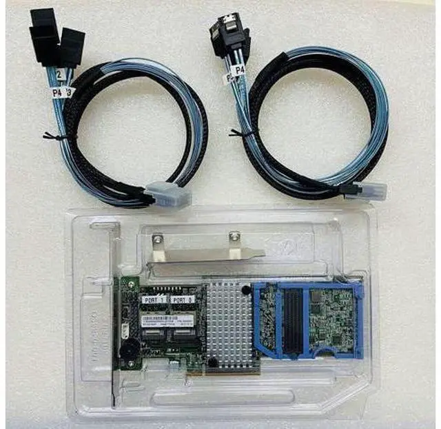 Alt view image 4 of 4 - M5110 6Gbs PCI-E HBA FW: P20(LSI 9207-8i IT) Mode for ZFS FreeNAS unRAID+2*SFF-8087 SAS SATA
