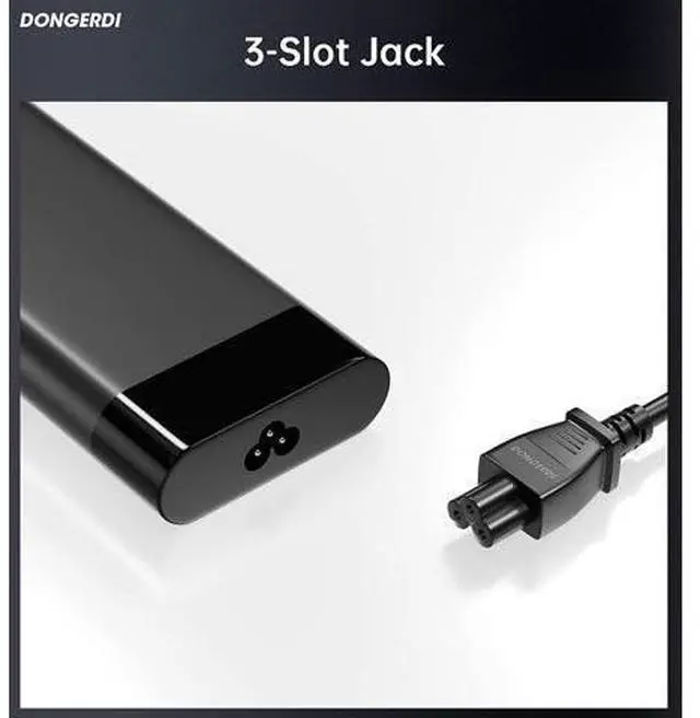 Alt view image 3 of 7 - 150W 7.7A Charger for HP ZBook 15 Studio Create Fury G3 G4 G5 G6 G7 G8, HP OMEN Pavilion Gaming 15 17, HP 150W Slim Smart AC Adapter TPN-CA11 TPN-DA09, HP USB-C Dock G5 Power Supply