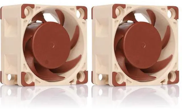 Main image of NF-A4x20 5V, Premium Quiet Fan, 3-Pin, 5V Version (40x20mm, Brown) (Pack of 2)
