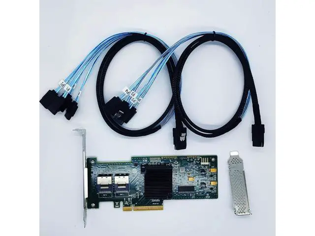 Alt view image 2 of 7 - 9240-8i 6Gbps SAS HBA FW:P20 9211-8i IT Mode ZFS FreeNAS unRAID 2* SFF-8087 SAS SATA Host Bus Adapter Controller Card