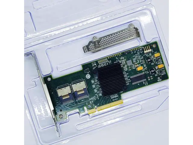 Alt view image 5 of 7 - 9240-8i 6Gbps SAS HBA FW:P20 9211-8i IT Mode ZFS FreeNAS unRAID 2* SFF-8087 SAS SATA Host Bus Adapter Controller Card