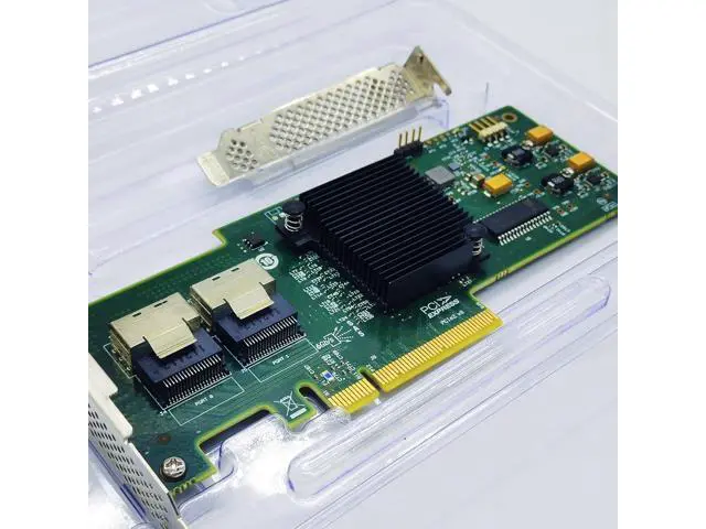 Alt view image 6 of 7 - 9240-8i 6Gbps SAS HBA FW:P20 9211-8i IT Mode ZFS FreeNAS unRAID 2* SFF-8087 SAS SATA Host Bus Adapter Controller Card