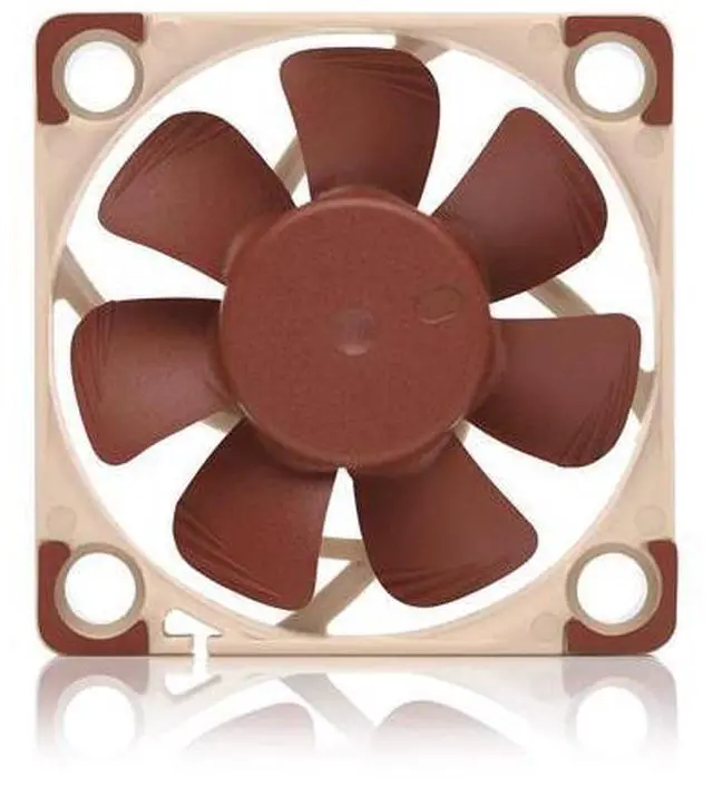 Alt view image 5 of 7 - NF-A4x10 5V PWM, Premium Quiet Fan with USB Power Adaptor Cable, 4-Pin, 5V Version (40x10mm, Brown) (Pack of 2)