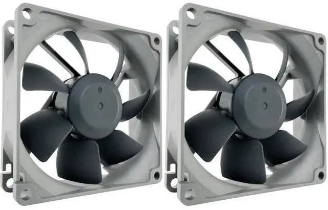 Main image of NF-R8 redux-1800, High Performance Cooling Fan, 3-Pin, 1800 RPM (80mm, Grey) (Pack of 2)