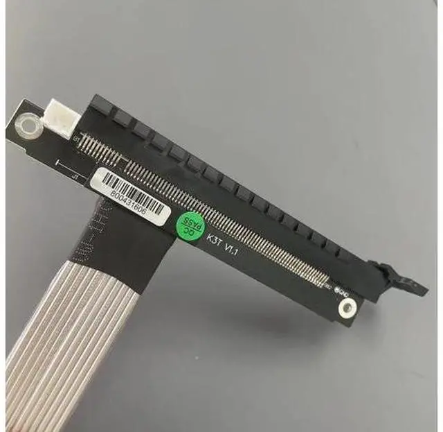 Alt view image 5 of 7 - M.2 NGFF NVMe to PCIE x16 Extension Cable 64G/BPS for STX Motherboard Graphics Card M.2(Ultra SSD, M-Key) NVMe Slot Extension (20cm,K43ST)