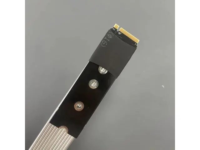 Alt view image 7 of 7 - M.2 NGFF NVMe to PCIE x16 Extension Cable 64G/BPS for STX Motherboard Graphics Card M.2(Ultra SSD, M-Key) NVMe Slot Extension (20cm,K43ST)