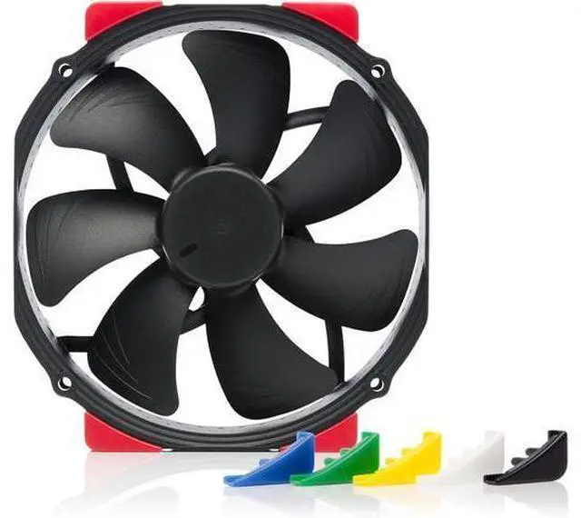Main image of NF-A15 HS-PWM chromax.Black.swap, Premium Quiet Fan, 4-Pin (140mm, Black)