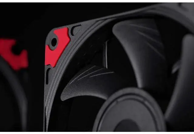 Alt view image 5 of 6 - NF-A12x15 PWM chromax.Black.swap, Premium Quiet Slim Fan, 4-Pin (120x15mm, Black)
