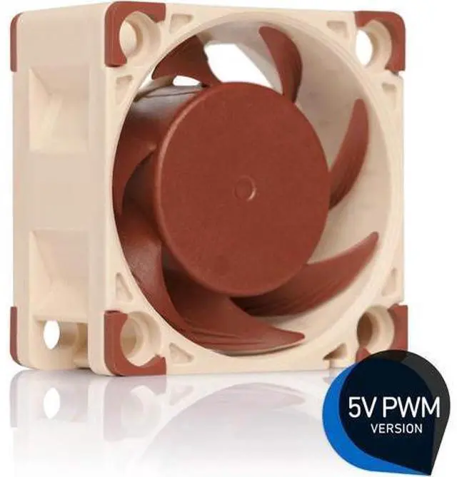 Alt view image 2 of 7 - NF-A4x20 5V PWM, Premium Quiet Fan, 4-Pin, 5V Version (40x20mm, Brown) (Pack of 2)