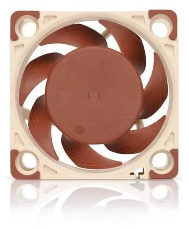 Alt view image 4 of 7 - NF-A4x20 5V, Premium Quiet Fan, 3-Pin, 5V Version (40x20mm, Brown) (Pack of 2)