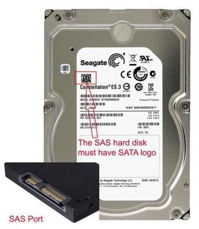 Alt view image 7 of 7 - SM Right Angled 90 Degree SFF-8482 SAS 22 Pin to 7 Pin + 15 Pin SATA Hard Disk Drive Raid Adapter