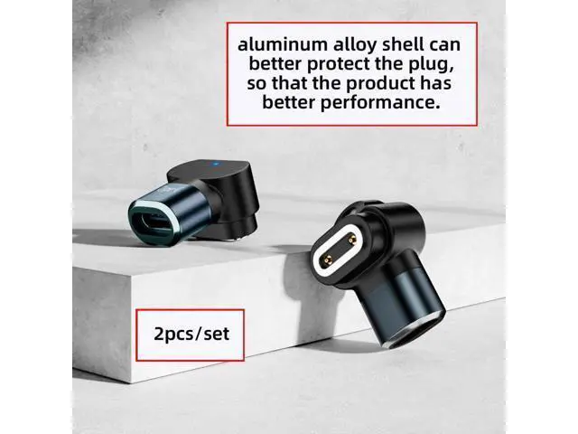 Alt view image 7 of 7 - Cable 2pcs/lot Magnetic Smart Watch Charging Adapter Vertical USB Type-C to 2-Pin Compatible with IMOO Z6 Z6S Z6Pro Z7 Z7A Z7S Z8 Z8A Z9 Z10 Z11