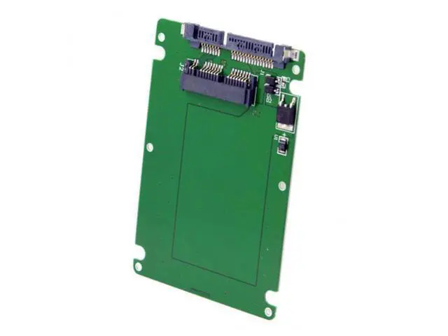 Alt view image 4 of 7 - SM 1.8" Micro SATA 16pin SSD to 2.5" SATA 22pin 7+15 hard disk case Enclosure White 7mm height