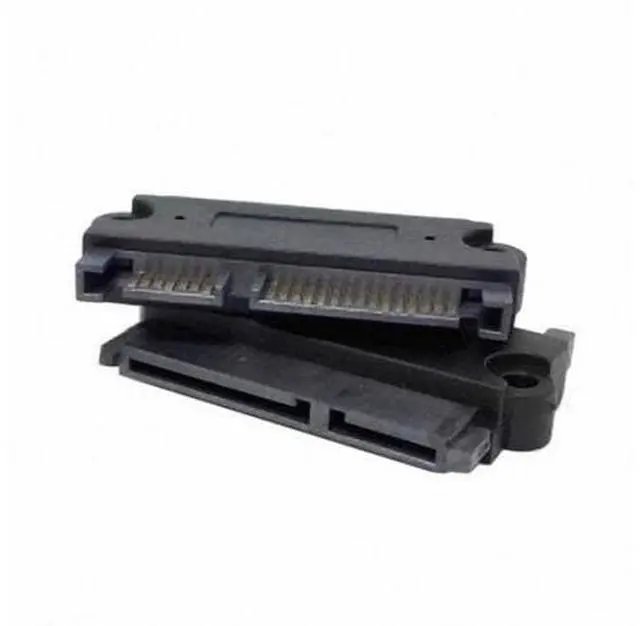 Main image of HKCY SA-029 3.5"2.5inch SATA 22Pin 7+15 Male to SATA 22P 7+15 Female extension convertor adapter with screw holes