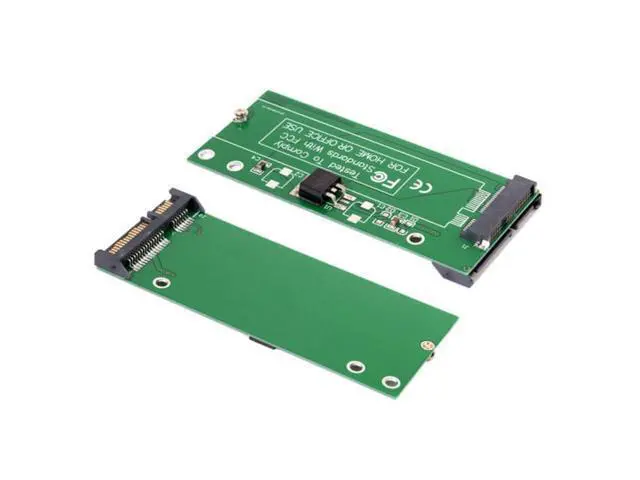 Alt view image 3 of 7 - SM SATA 22P 7+15 to MSATA Mini PCI-E PCBA Assembly only for UX31 UX21 XM11 SSD Solid State Disk