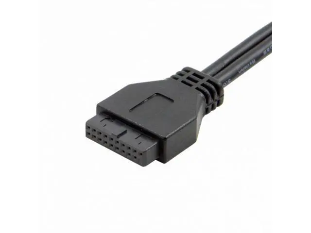 Alt view image 6 of 7 - 5Gbps Single Port USB 3.1 Type-C USB-C Female to USB 3.0 Motherboard 19pin Header Cable 40cm
