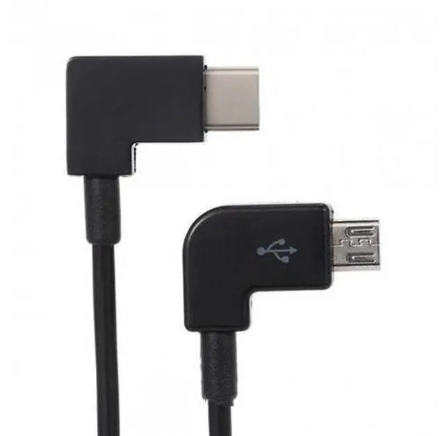Alt view image 6 of 7 - SM Remote Controller Data Cable Type-C to Micro USB for DJI Mavic Pro Platinum Mavic Pro RC Accessories
