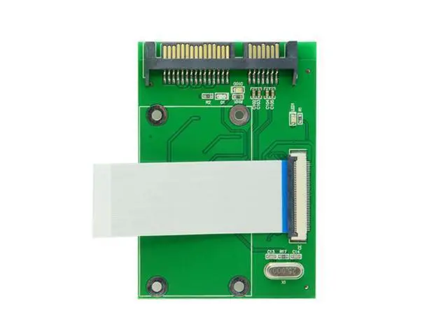 Alt view image 2 of 5 - 40 Pin ZIF CE 1.8 Inch SSD/HDD to SATA Adapter Board with LIF Flat Cable SA-013