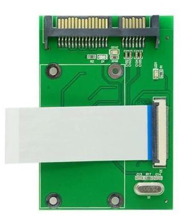 Alt view image 3 of 7 - HKCY SA-013 40 Pin ZIF CE 1.8 Inch SSD/HDD to SATA Adapter Board with LIF Flat Cable