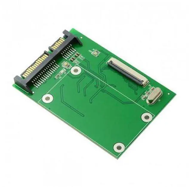Alt view image 7 of 7 - HKCY SA-013 40 Pin ZIF CE 1.8 Inch SSD/HDD to SATA Adapter Board with LIF Flat Cable