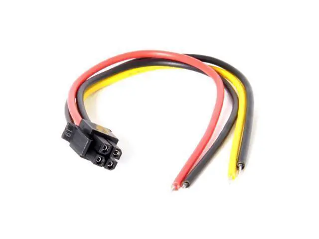 Alt view image 3 of 7 - SM ATX Molex Micro Fit Pitch 3.0mm 4Pin Male to Open Wire Power Adapter Cable 15cm 20AWG UL1007