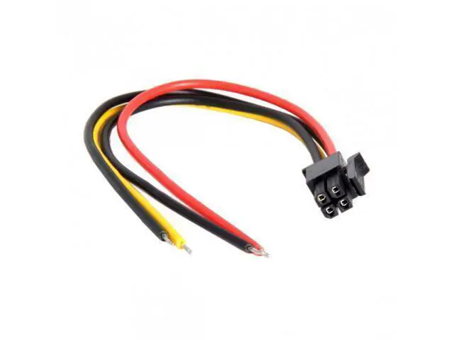 Alt view image 5 of 7 - SM ATX Molex Micro Fit Pitch 3.0mm 4Pin Male to Open Wire Power Adapter Cable 15cm 20AWG UL1007