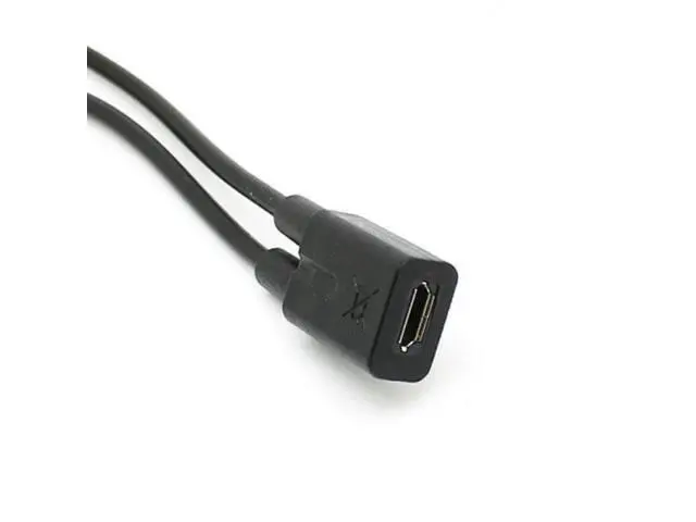 Alt view image 4 of 7 - SM Micro USB Female to 2 Micro USB Male Splitter extension charge cable for Galaxy S5 i9600 S4 I9500 Note2 N7100 S3 I9300 S2 9100
