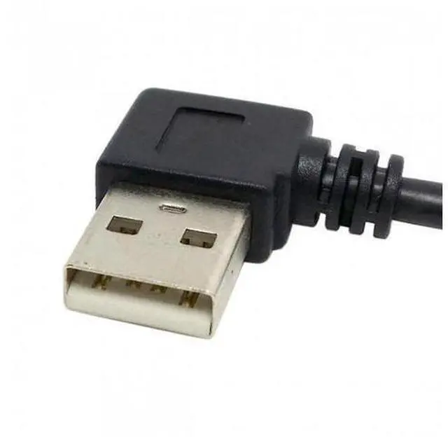 Alt view image 6 of 7 - SM 480M USB 2.0 Left Angled 90 degree A type male to Female extension cable 40cm